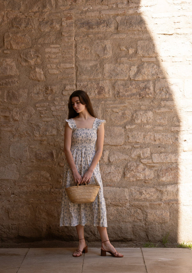Sienna Day Dress | Elinor Garden Creme