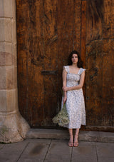 Sienna Day Dress | Elinor Garden Creme