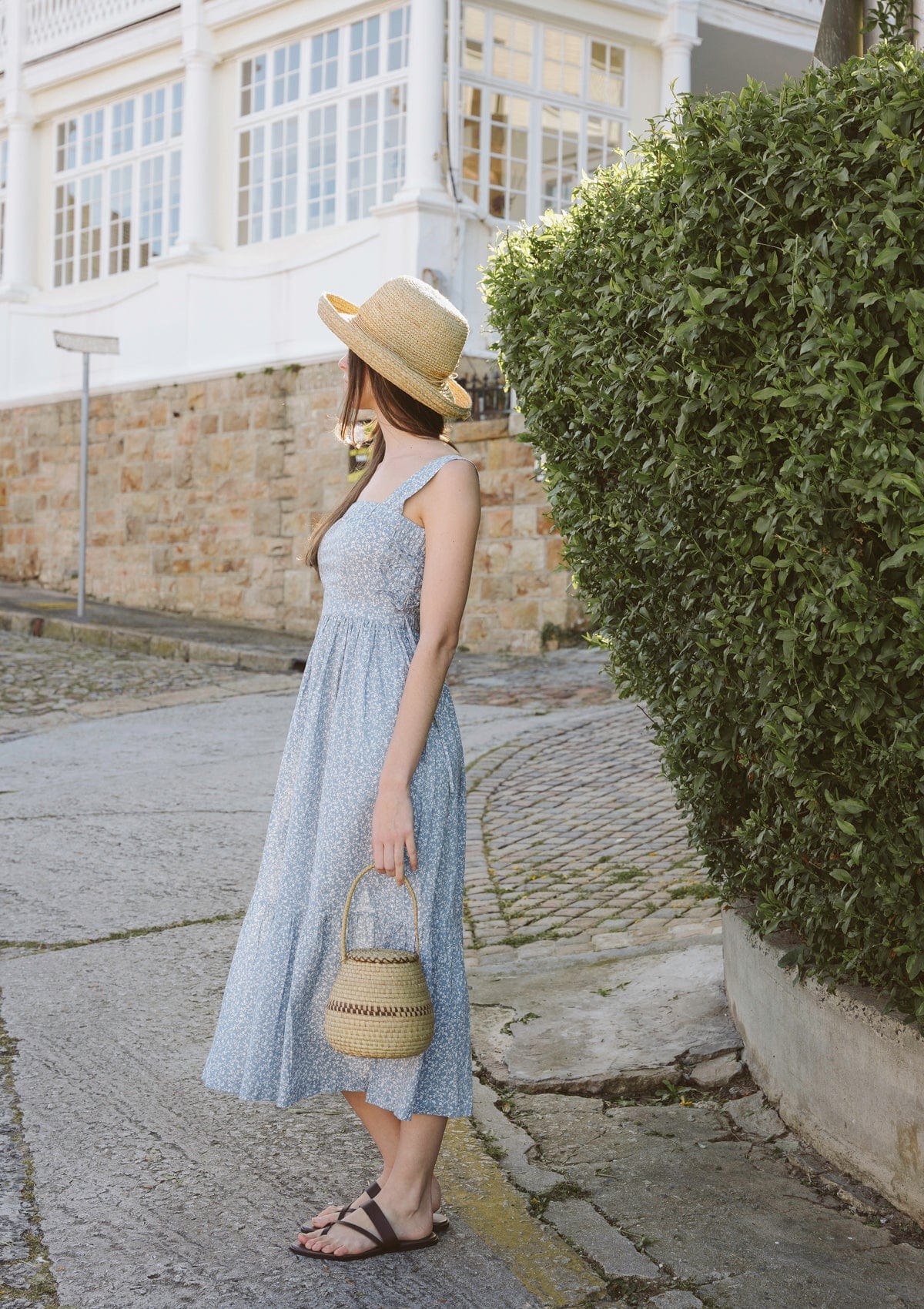 Tilda Day Dress | Bleu Iris