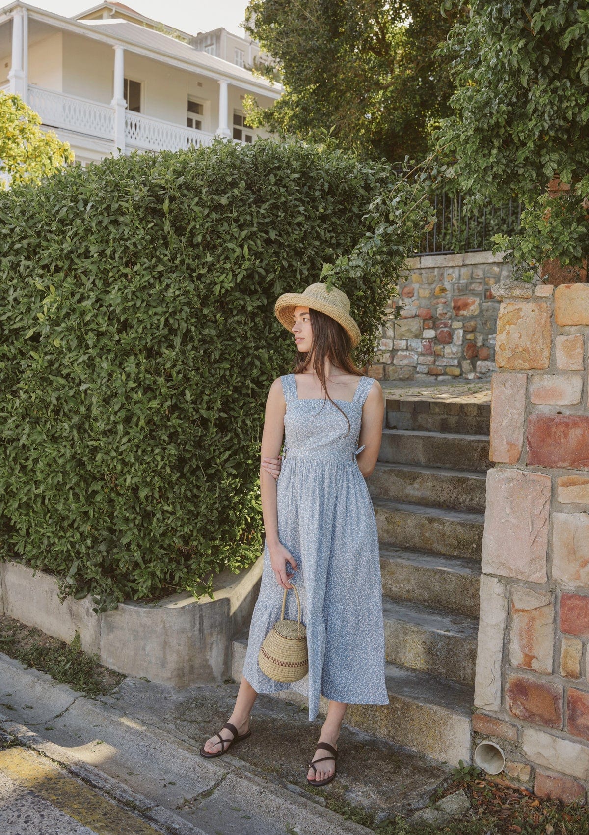 Tilda Day Dress | Bleu Iris