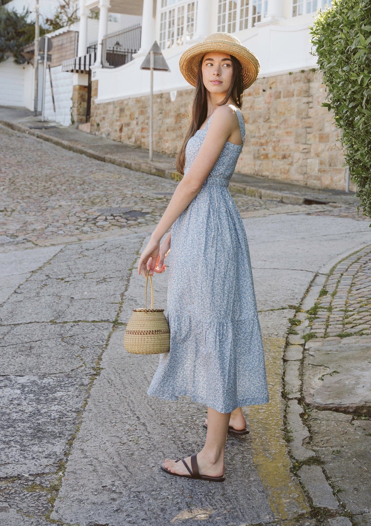 Tilda Day Dress | Bleu Iris