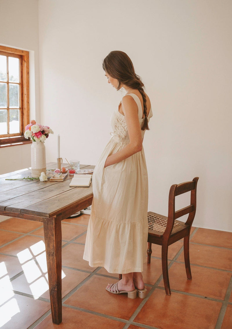 Tilda Day Dress | Natural