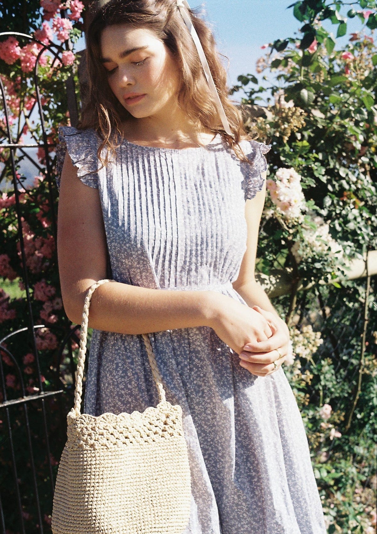 Painter Day Dress | Bleu Iris