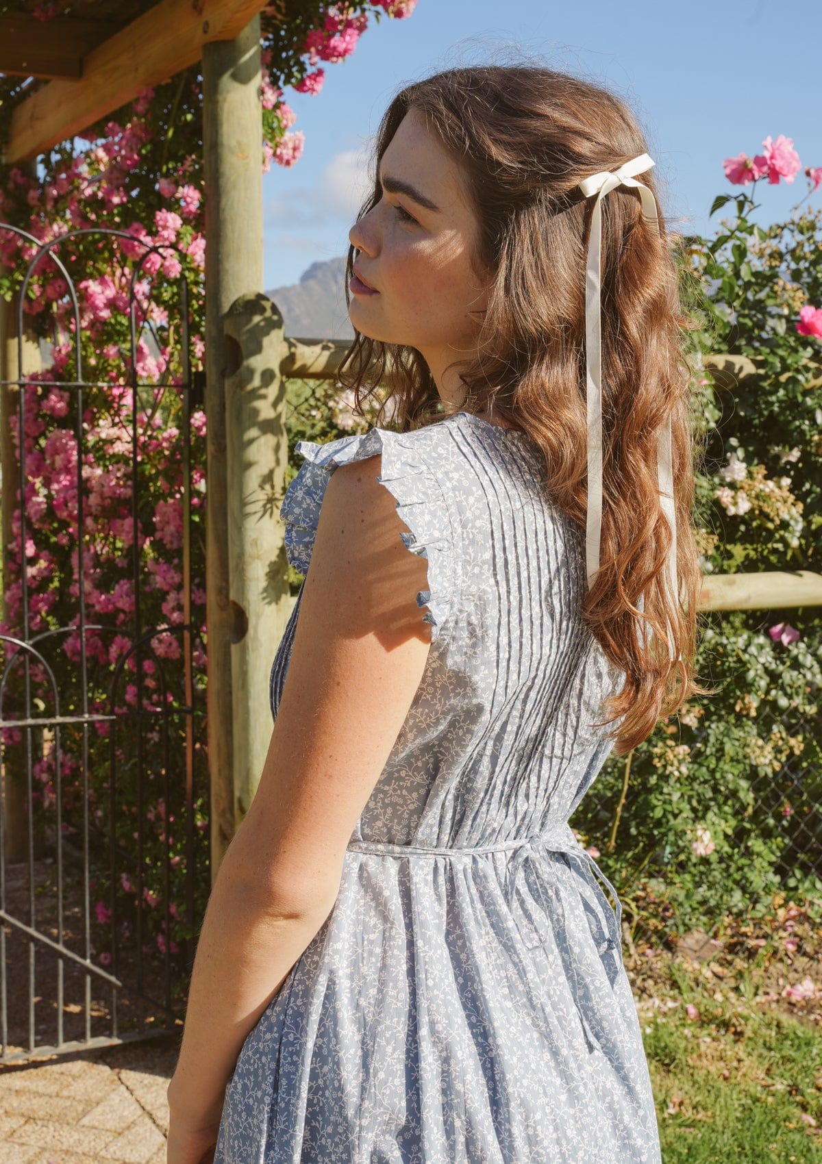 Painter Day Dress | Bleu Iris