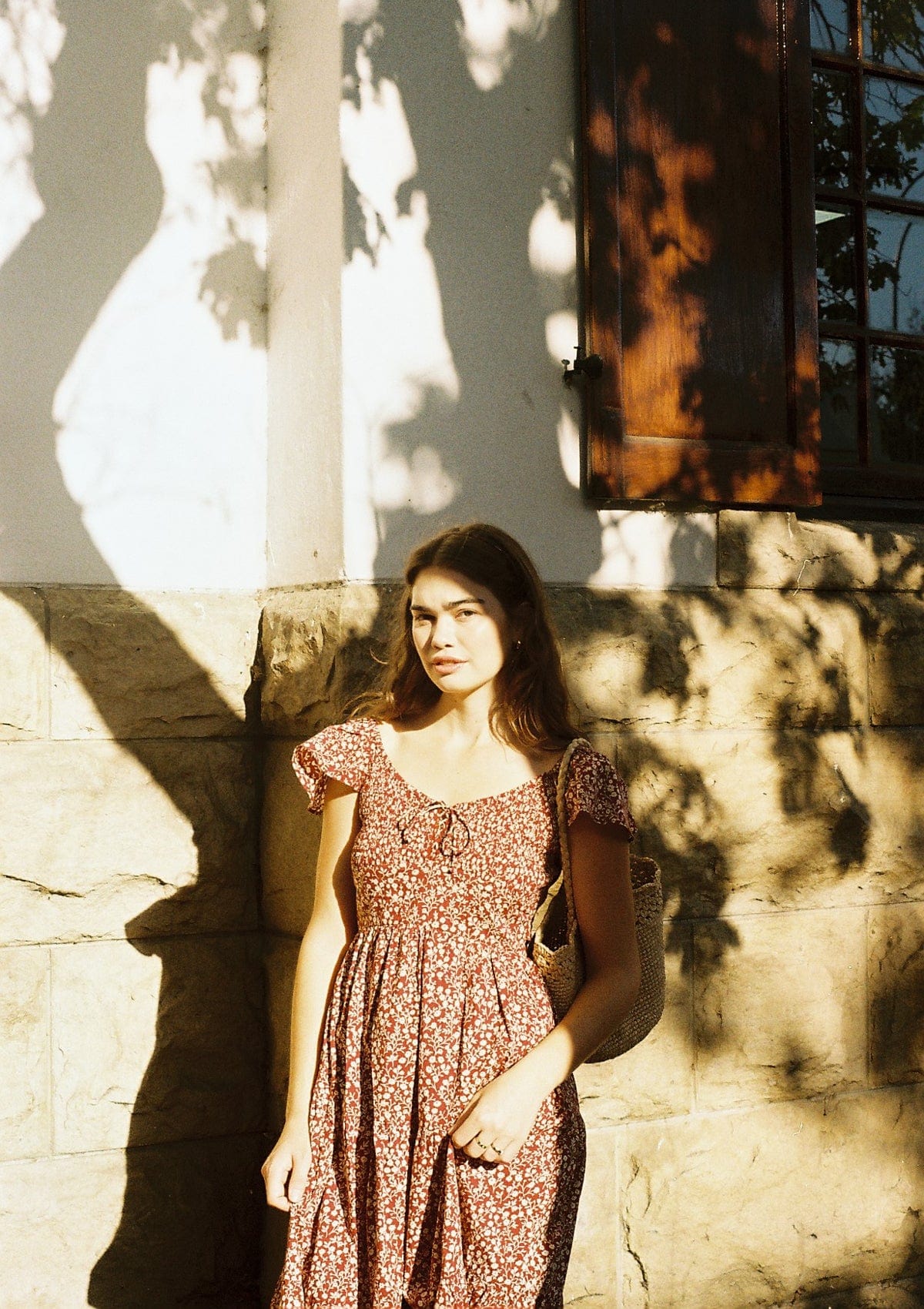 Annie Day Dress | Camellia Garden