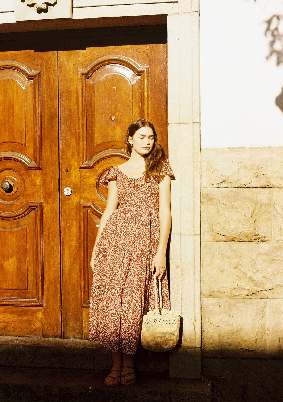 Annie Day Dress | Camellia Garden