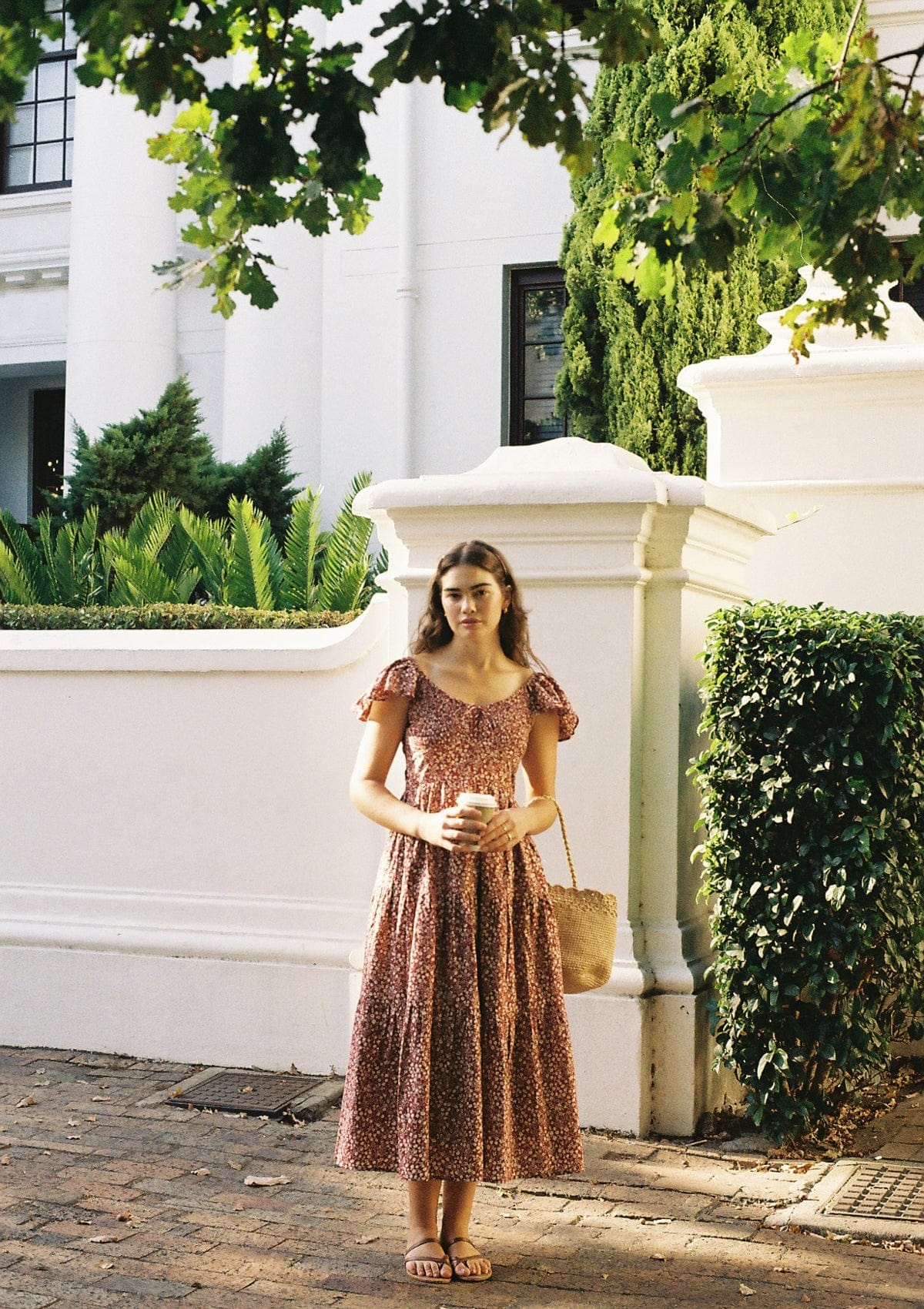 Annie Day Dress | Camellia Garden
