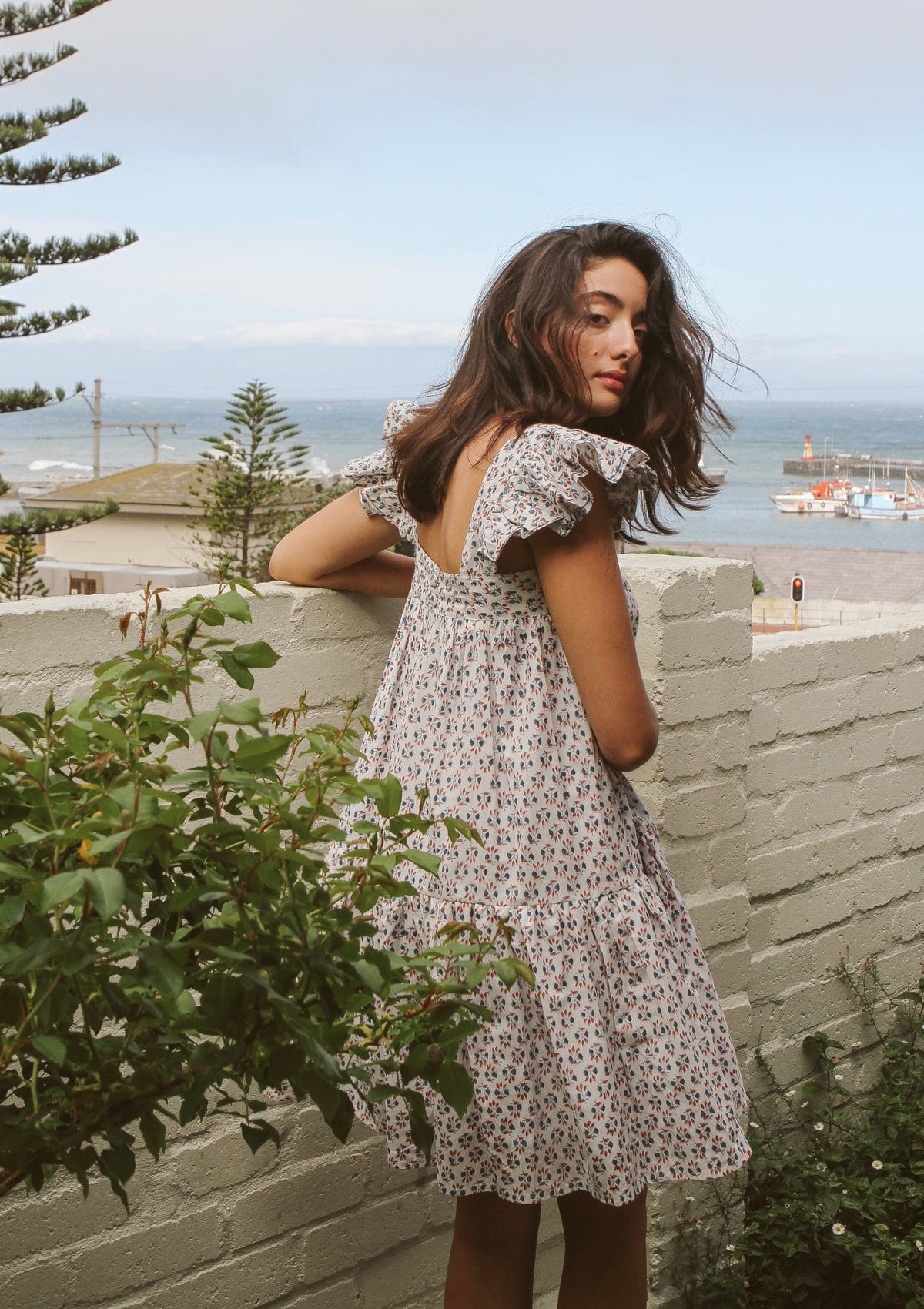 Olivia House Dress | Sunrise Posy