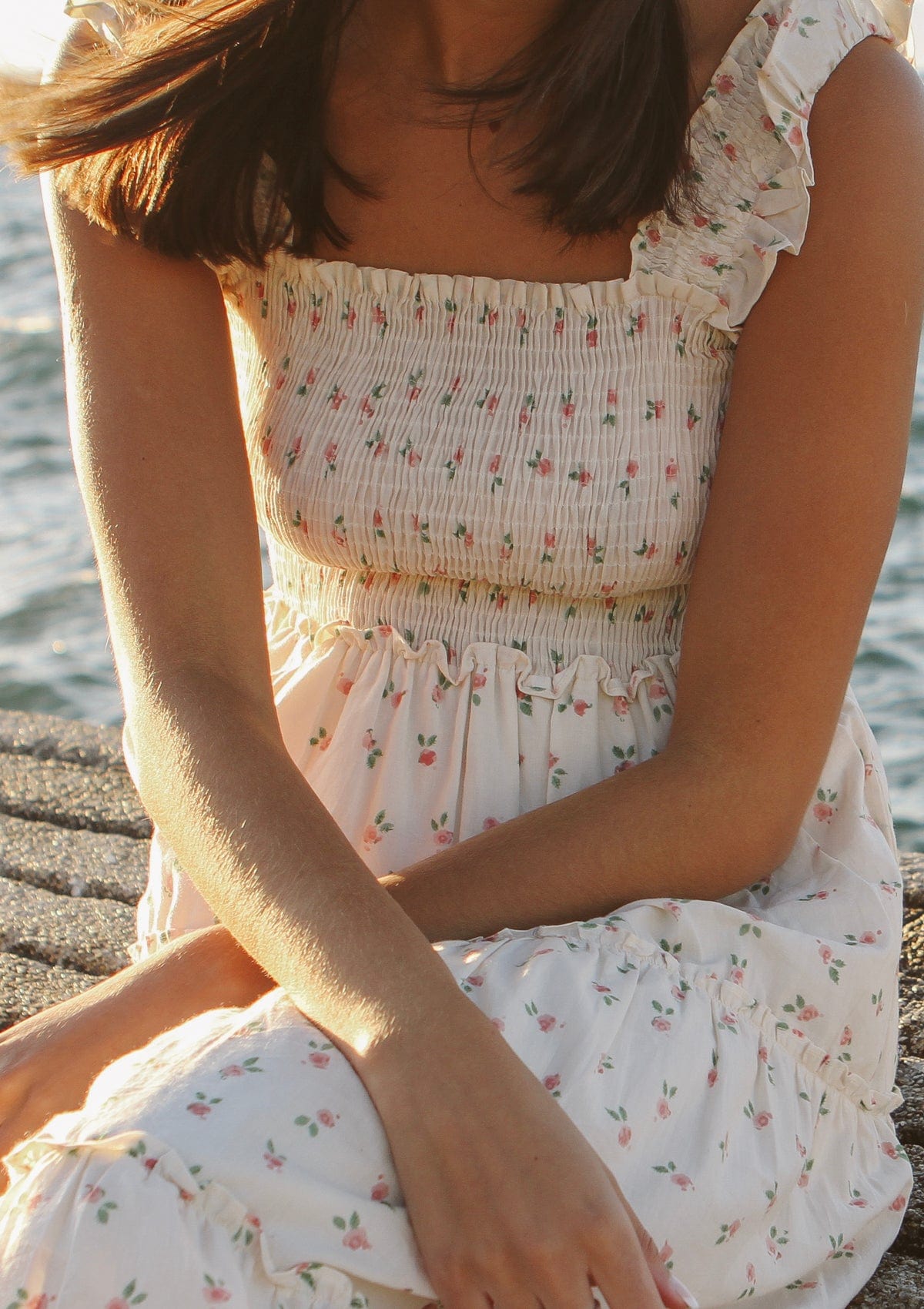 Sienna Day Dress | Petite Rose