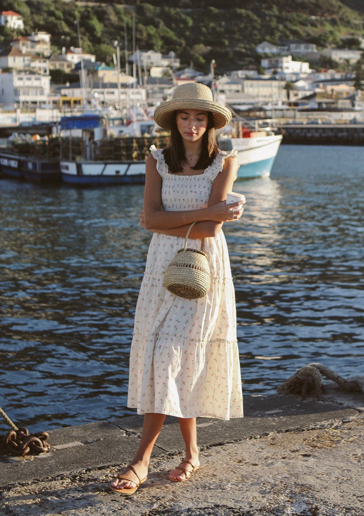 Sienna Day Dress | Petite Rose