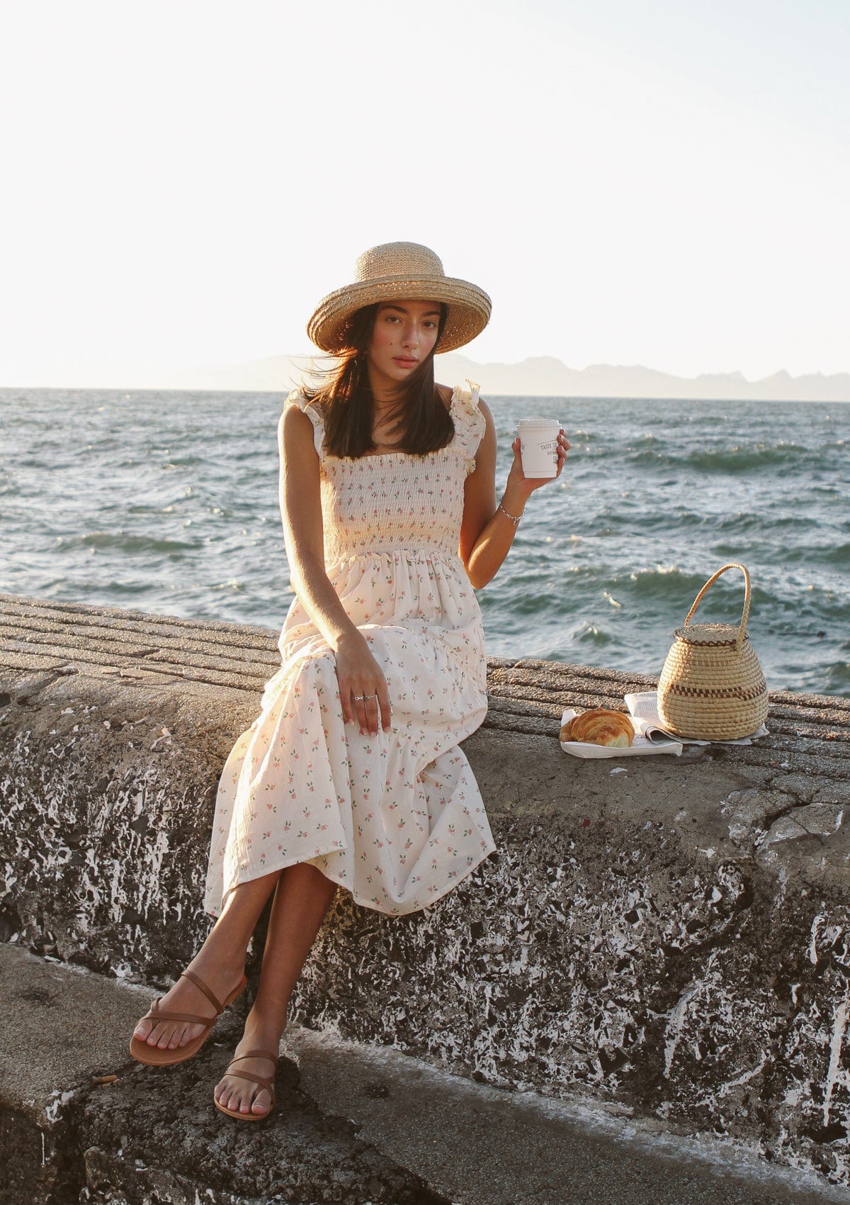 Sienna Day Dress | Petite Rose